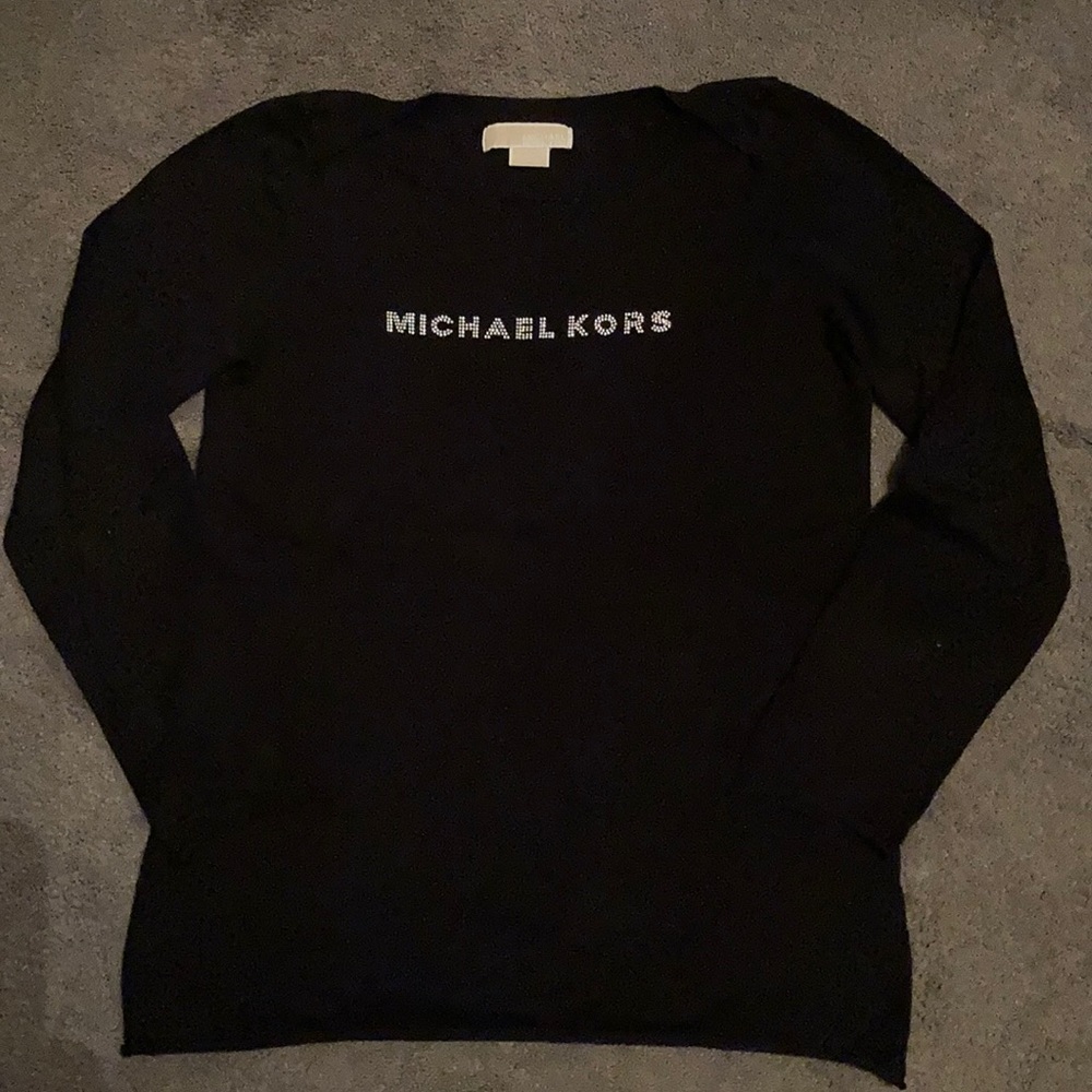 A black sweater